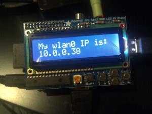 Adafruit LCD Shield