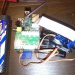 DIY Surveillance Camera with Raspberry Pi Camera Module and Pan & Tilt kit IMG_20150504_221920